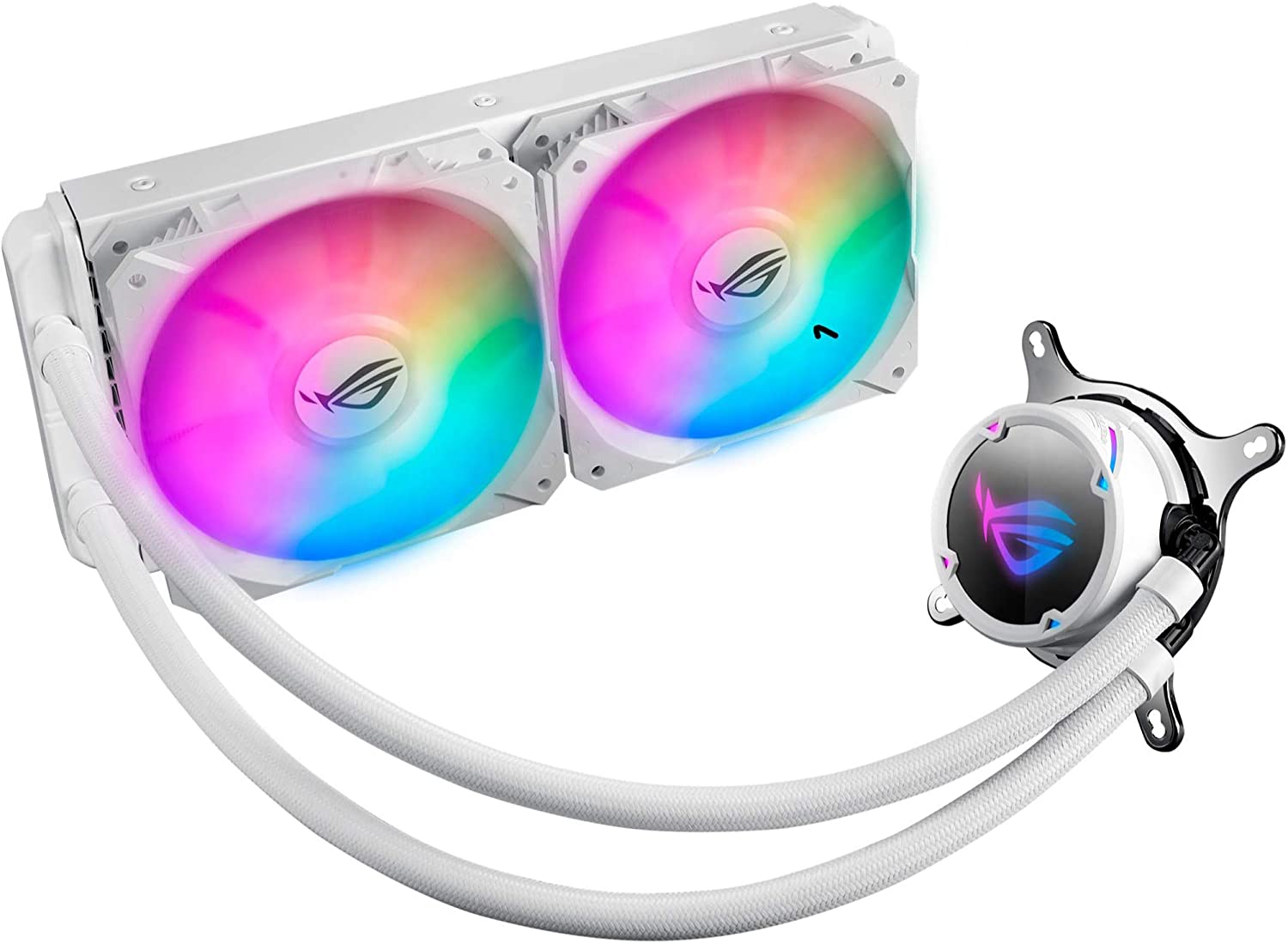 ASUS ROG STRIX LC 240 ARGB WHITE AIO COOLER ASUS ROG STRIX LC 240 ARGB WHITE AIO COOLER